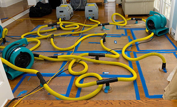 Professional Storm Water Damage Restoration technician working in Hummelstown, PA